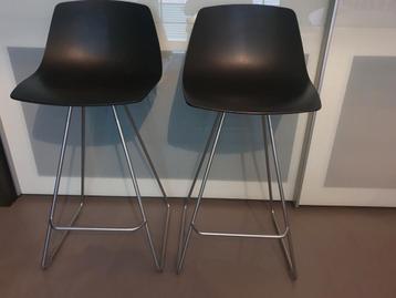 ***4x Lapalma Miunn design barkrukken (black open pore)*** beschikbaar voor biedingen