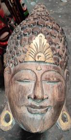 Masques bouddha en bois d albesia 50 cm mini 20€ pièce en pr, Enlèvement ou Envoi