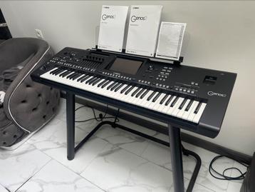 Yamaha Genos 2  nog 24 maanden Garantie, Yamaha, Comme neuf, Enlèvement, Avec pied
