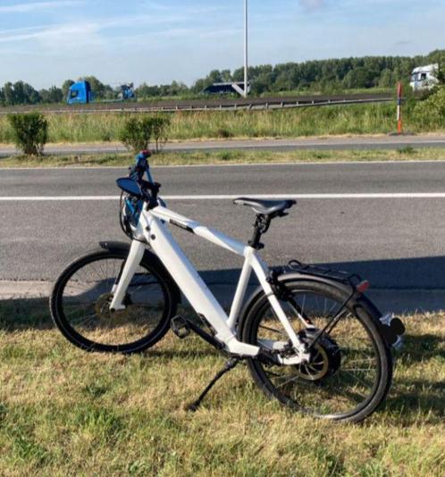 Stromer ST1 met weinig kilometers en blauwe accu, Fietsen en Brommers, Elektrische fietsen, Zo goed als nieuw, Stromer, Ophalen of Verzenden