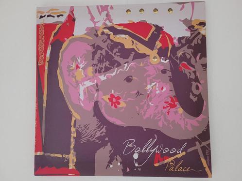Prachtig olieverfschilderij op canvas BOLLYWOOD Palace, Antiek en Kunst, Kunst | Schilderijen | Modern, Ophalen