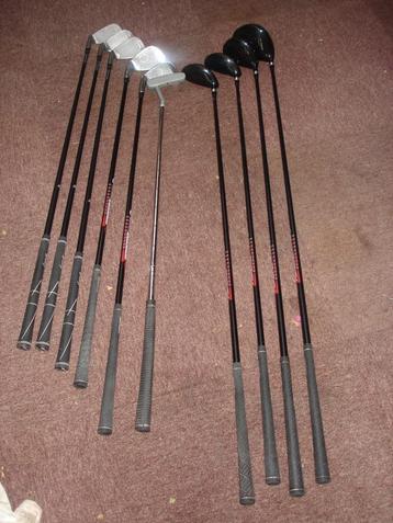  Golfset Inesis / Powertek  Clubs /Tas & Troley beschikbaar voor biedingen