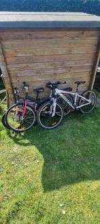 3 fietsen, Ophalen, Gebruikt, 16 tot 20 inch, Muddyfox