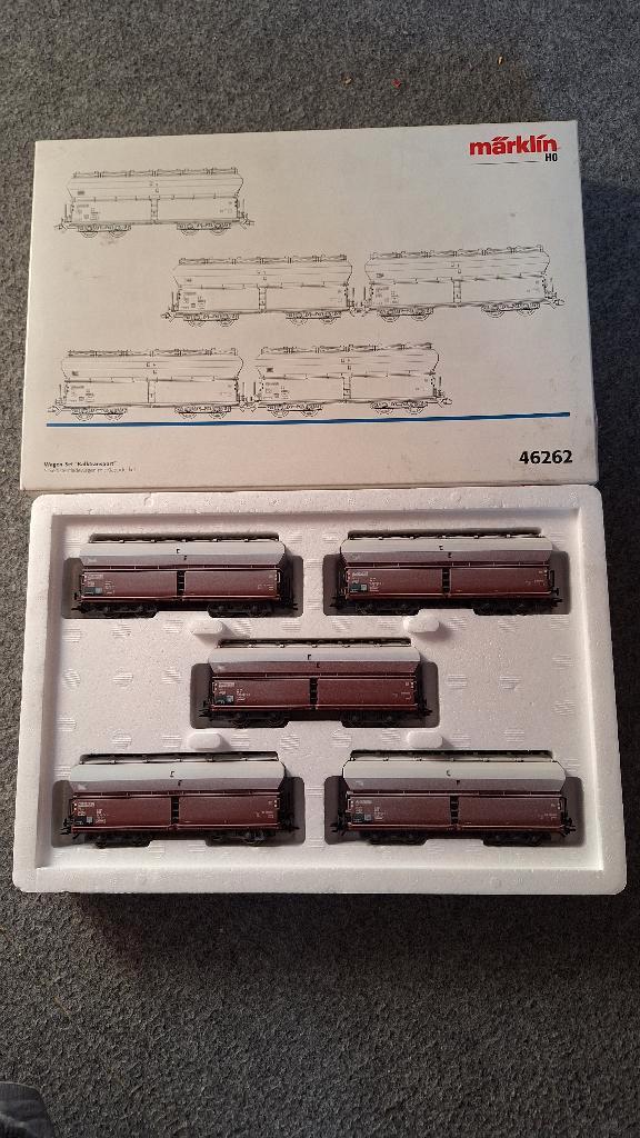 NIEUWE marklin set 46262 set kalkwagens DB, Hobby en Vrije tijd, Modeltreinen | H0, Nieuw, Treinset, Wisselstroom, Märklin, Ophalen
