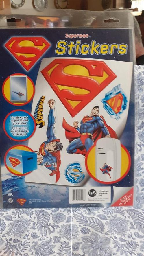 stickers plastifier decoratif superman, Hobby en Vrije tijd, Stickers en Plaatjes, Nieuw, Meerdere stickers, Ophalen of Verzenden