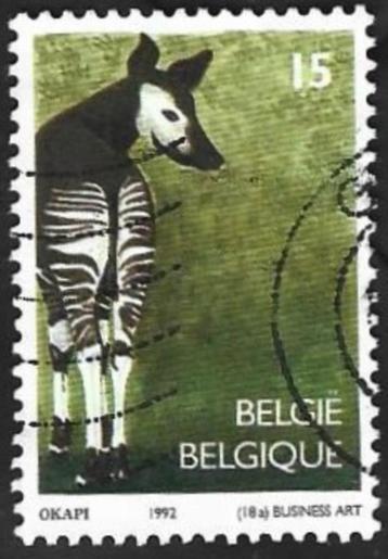 1 Postzegel Zoo Antwerpen België 1992 beschikbaar voor biedingen