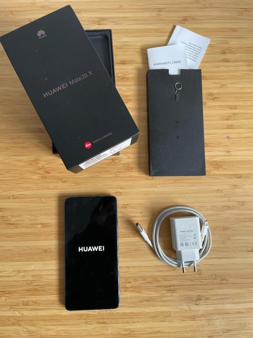 Huawei Mate 20 X (128 GB, Midnight Blue), Telecommunicatie, Mobiele telefoons | Huawei, Zo goed als nieuw, Zonder abonnement, Zonder simlock