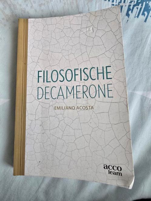 Emiliano Acosta - Filosofische decamerone, Boeken, Filosofie, Zo goed als nieuw, Ophalen
