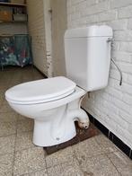 WC pot met jachtbak en WC bril, Ophalen, Gebruikt, Toilet