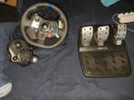 Logitech G29 stuur+pedalen+shifter, Computers en Software, Joysticks, Ophalen, Gebruikt, Logitech