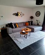 Salon tissus, Maison & Meubles, Canapés | Salons, Enlèvement, Comme neuf, Tissus