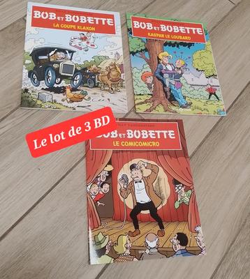 Set van 3 reclamespots voor Bob en Bobette. beschikbaar voor biedingen