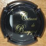 Crémant Bourgogne capsule Generic zwart & goud nr. 26, Verzamelen, Wijnen, Nieuw, Frankrijk, Witte wijn, Ophalen of Verzenden