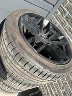 4 banden en velgen, Auto-onderdelen, Banden en Velgen, Gebruikt, 275 mm, Banden en Velgen, Ophalen of Verzenden