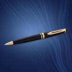 Waterman Expert balpen 23k gouden afwerking GRATIS LEVERING, Verzamelen, Nieuw, Met doosje, Waterman, Balpen