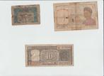 Setje van 3 Bankbiljetten Azie, Postzegels en Munten, Setje, Ophalen of Verzenden