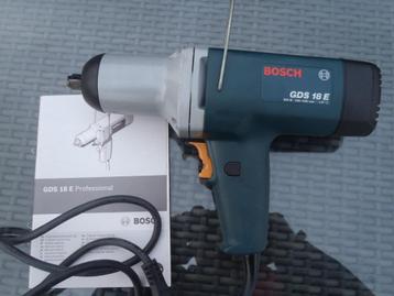 Nieuwe Bosch GDS 18 E slagmoer aanzetter 1/2 beschikbaar voor biedingen