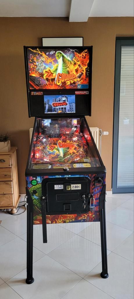 Flipper Stern Godzilla, Verzamelen, Automaten | Flipperkasten, Gebruikt, Stern, Ophalen