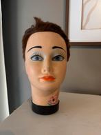 Vintage tete Buste de Mannequin Cheveux Court., Enlèvement ou Envoi
