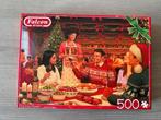 Puzzel Festive Feast Falcon 500st (nr1814a), Enlèvement ou Envoi, 500 à 1500 pièces, Comme neuf, Puzzle