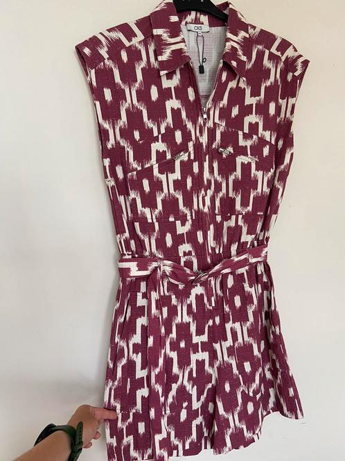 Cks jumpsuit wilhelmshort (np 100€), Kleding | Dames, Jumpsuits, Zo goed als nieuw, Paars, Ophalen of Verzenden