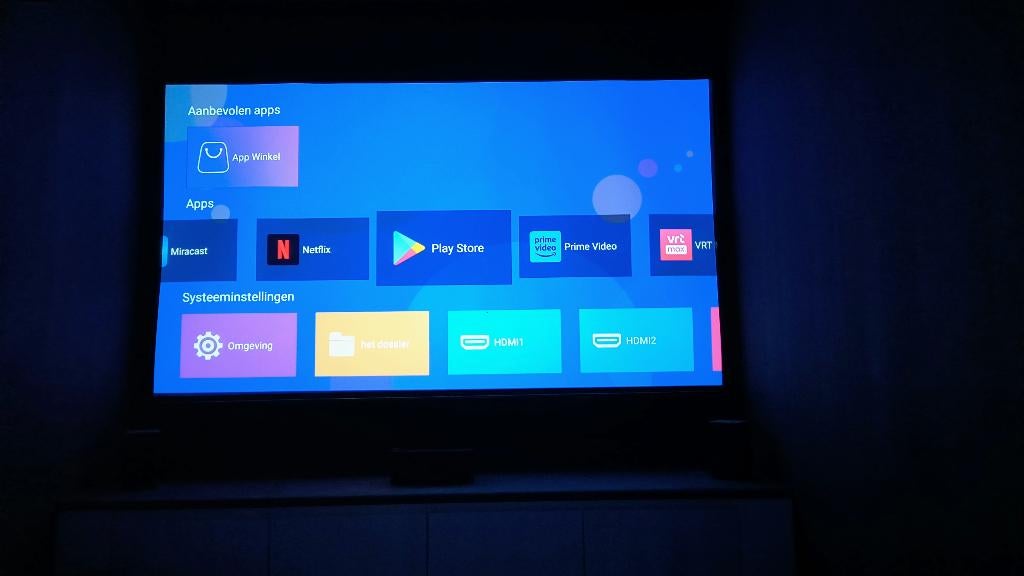 Complete Home‑Cinema Set – Projector + 107" Scherm, Audio, Tv en Foto, Home Cinema-sets, Zo goed als nieuw, Overige spelers, Overige merken