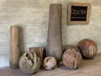Palmstammen en houten ballen - geschikt voor buiten., Nieuw, Ophalen of Verzenden