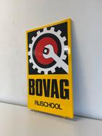 BOVAG emaille reclamebord, Verzamelen, Merken en Reclamevoorwerpen, Reclamebord, Gebruikt, Ophalen of Verzenden