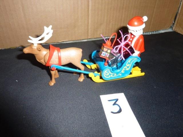 Traîneau du Père Noël + renne avec cadeaux de Noël (3), Enfants & Bébés, Jouets | Playmobil, Comme neuf, Ensemble complet, Enlèvement ou Envoi