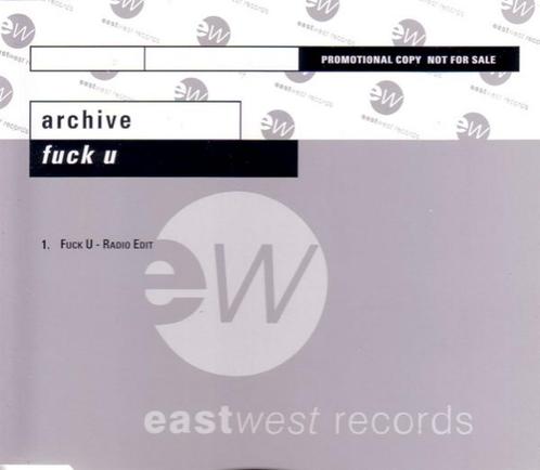 ARCHIVE - CD PROMO - FUCK YOU - RARE, CD & DVD, CD Singles, Comme neuf, Rock et Metal, 1 single, Envoi