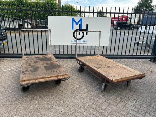 Materiaalwagen/materiaal wagen/transportwagen/transport wage, Doe-het-zelf en Bouw, Gereedschap | Overige machines, Gebruikt, Ophalen