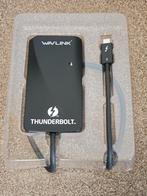 Wavlink Thunderbolt 3 naar twee 4K display adapter, Computers en Software, Verzenden, Geen, Zo goed als nieuw, Docking station