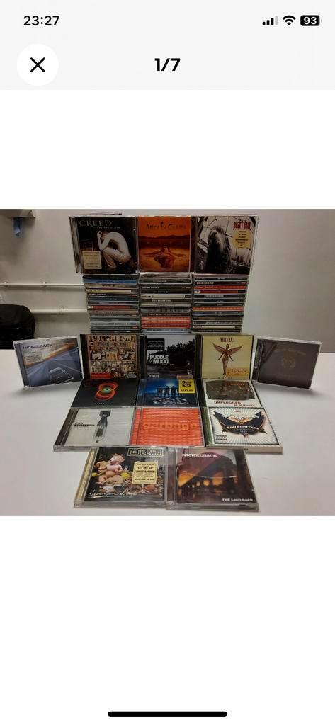 94 x Grunge CD Lot, Cd's en Dvd's, Cd's | Hardrock en Metal, Verzenden