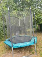 Trampoline hexagonal 240 cm avec filet sécurité, Ophalen, Gebruikt