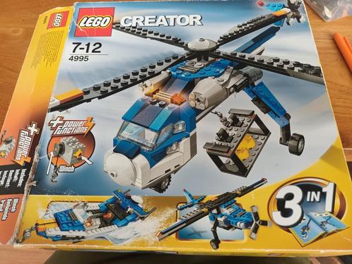LEGO Creator Vrachthelikopter (4995), Kinderen en Baby's, Speelgoed | Duplo en Lego, Gebruikt, Lego, Complete set, Ophalen of Verzenden