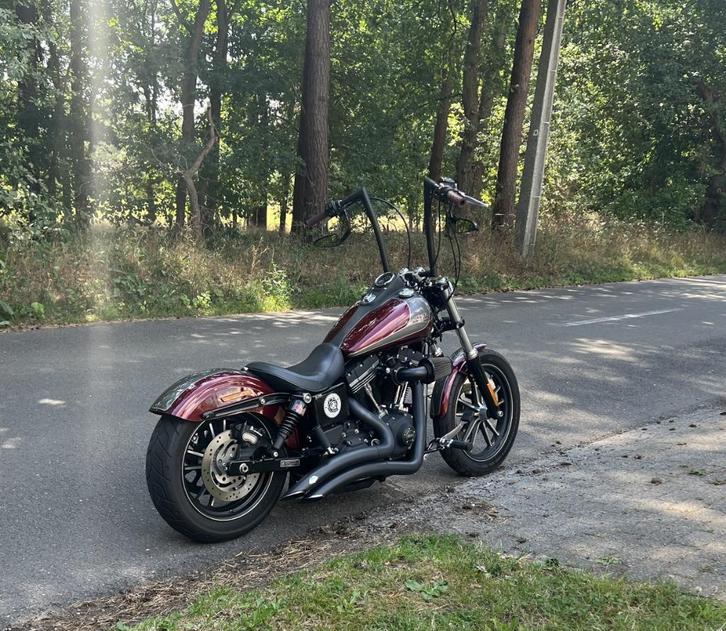 Harley Davidson Dyna Street bob special edition 2014 Pearl, Motoren, Motoren | Harley-Davidson, Particulier, Chopper, meer dan 35 kW