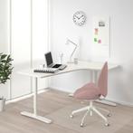 IKEA Bekant wit bureau als nieuw, Ophalen, Zo goed als nieuw, Bureau