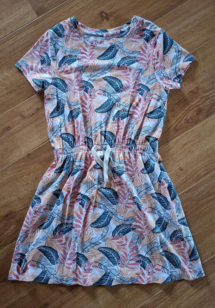 Name it gebloemd kleedje 134, Kinderen en Baby's, Kinderkleding | Maat 134, Gebruikt, Meisje, Jurk of Rok, Ophalen of Verzenden