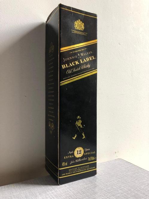 Johnnie Walker Black Label 35 Years Old – Vintage 1990s, Verzamelen, Biermerken, Nieuw, Flesje(s), Overige merken, Ophalen