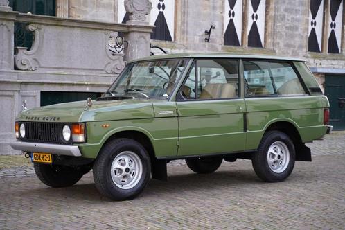 Schitterende Range Rover Classic Suffix 1982 Groen, Auto's, Oldtimers, Particulier, Bluetooth, Radio, Rover, Benzine, SUV of Terreinwagen