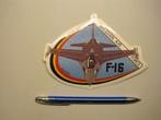 sticker F16 solo display, Verzamelen, Luchtvaart en Vliegtuigspotten, Ophalen of Verzenden, Nieuw, Kaart, Foto of Prent
