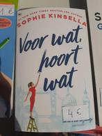 Ce qui appartient à quoi ! Sophie Kinsella, Enlèvement ou Envoi, Utilisé