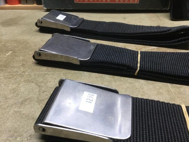 Loodgordel 1,4m Black + Buckle - Ecocheques, Watersport en Boten, Duiken, Nieuw, Lood of Loodgordel, Ophalen of Verzenden