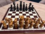 Jeu d’echecs en bois style régence, Hobby en Vrije tijd, Gezelschapsspellen | Bordspellen, Ophalen of Verzenden