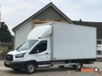 Ford Transit 2.0 TDCI Euro 6 Bakwagen Koffer + Laadklep, Auto's, Bestelwagens en Lichte vracht, 186 g/km, Wit, Bedrijf, Ford