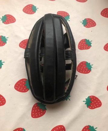 Lederen helm voor retro koersfiets, Enlèvement