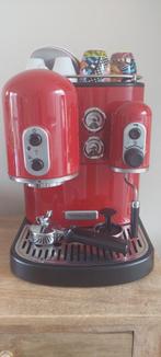 Kitchenaid Espresso 5KES100EER (keizerrood), Elektronische apparatuur, Koffiezetapparaten, Gebruikt, Espresso apparaat, Gemalen koffie