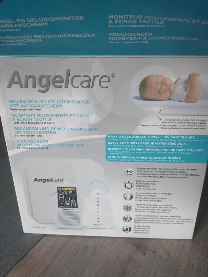 angelcare ac701-2sp, Kinderen en Baby's, Babyfoons, Gebruikt, Digitaal, Terugspreekfunctie, Ophalen of Verzenden
