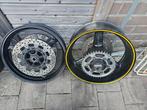 Set velgen wielen voorwiel achterwiel yamaha r1 2000 2001, Ophalen, Gebruikt