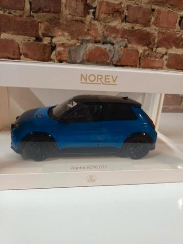 Renault Alpine a290 gts,schaal 1.18, norev  beschikbaar voor biedingen
